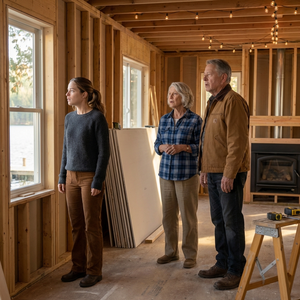 I Went To The Lake House To Relax For The Weekend. But The Kitchen And Living Room Were Demolished For Renovation. My Mom Said, “We’re Remodeling It For Your Brother And His Wife.” I Opened My Property Deed And Called My Attorney. The Next Day, My Entire Family GOT A BIG SURPRISE