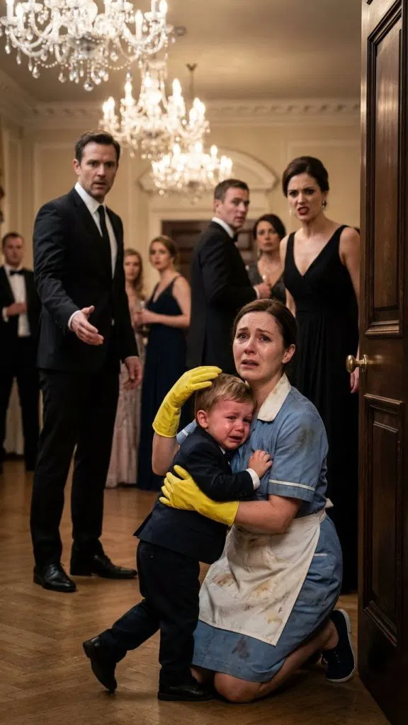 The millionaire’s baby cried when he saw the poor maid! His first words devastated everyone.