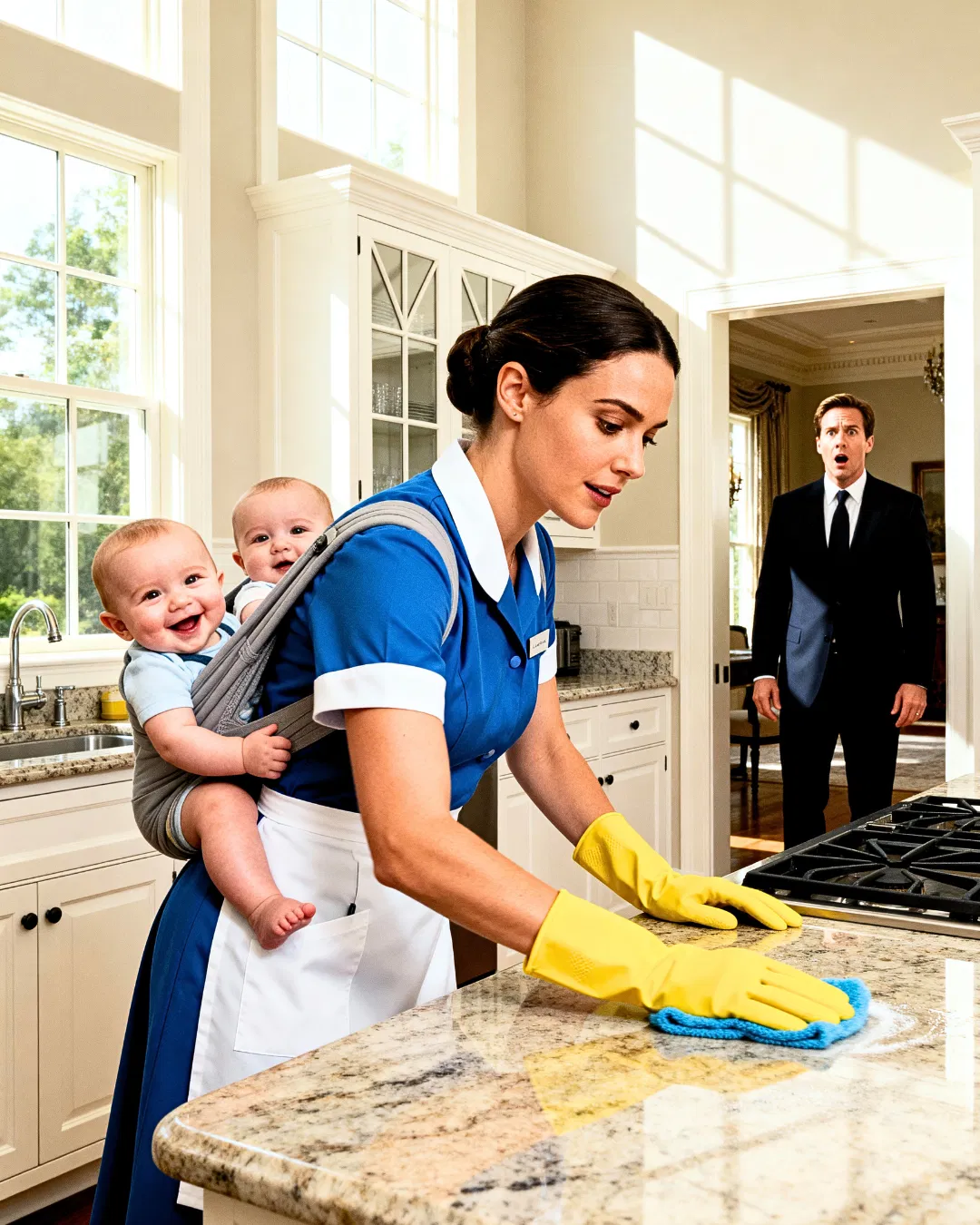 The Millionaire RETURNS HOME earlier than expected… And Can’t Believe What He Sees