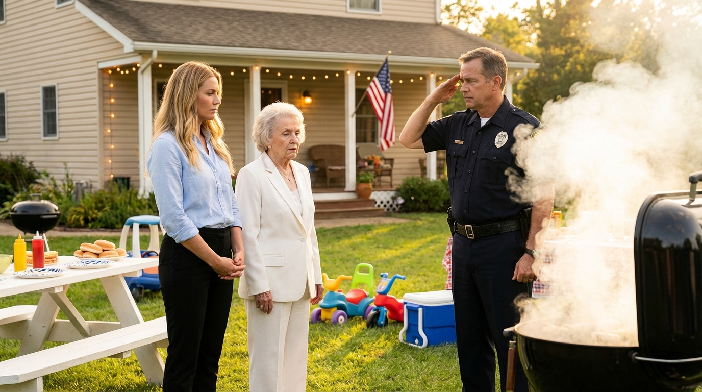 My Aunt Mocked My Scar at the BBQ, Until Her Colonel Husband Recognized My Scar. For year