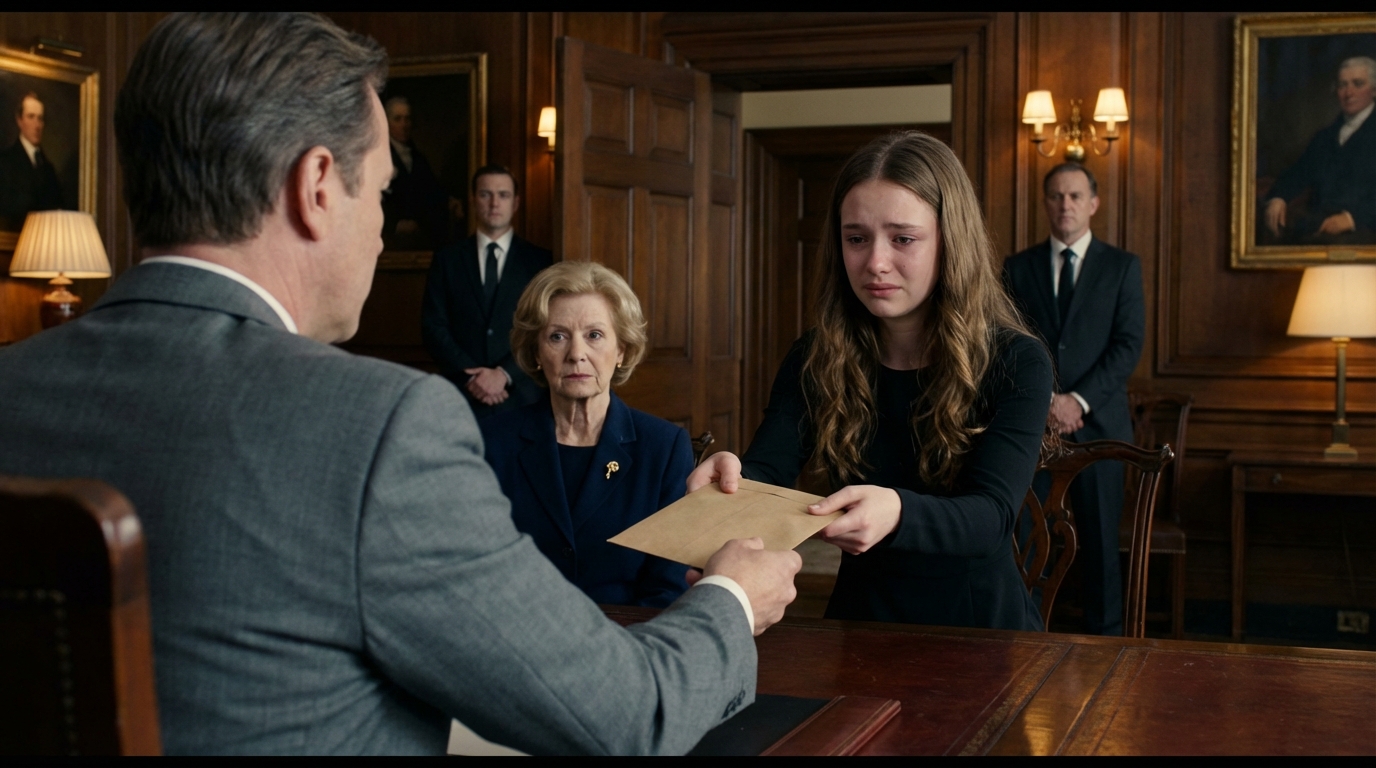 At My Grandfather’s Funeral, My Family Inherited His Yacht, Penthouse, Luxury Cars, And Company. For Me, The Lawyer Handed Just A Small Envelope With A Plane Ticket To Monaco.