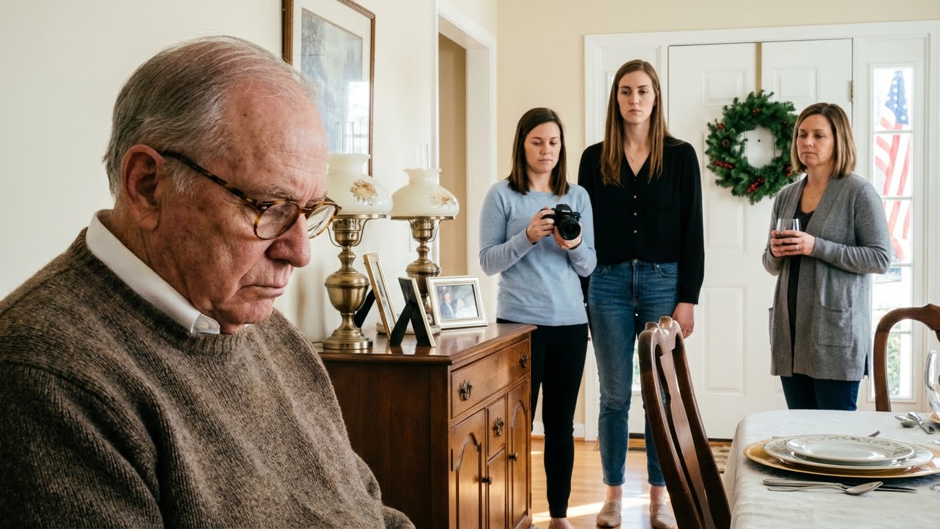 Grandpa Looked Confused When I Arrived And Asked, “Why Are You Coming In A Rideshare? What Happened To The Suv We Bought You For Your 24th Birthday?” Before I Could Even Answer, My Mom Smiled And Said, “We Decided Your Sister Needed It More.” The Whole Room Went Quiet — And Then Grandpa Did Something None Of Us Saw Coming.