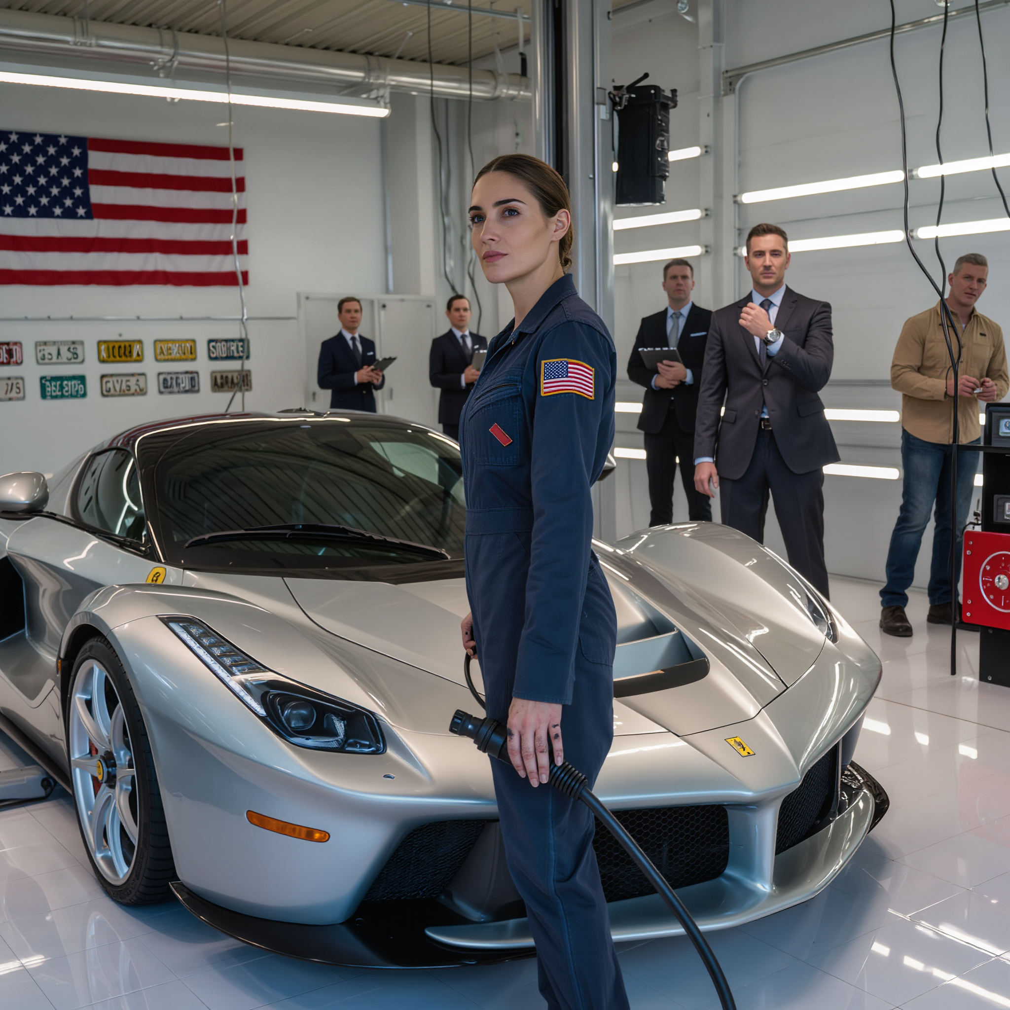 I Was the Mechanic, but He Treated Me Like the Coffee Girl—Then a Billionaire’s $2 Million Ferrari Went Silent, and I Asked for One Thing Before I Touched a Wrench
