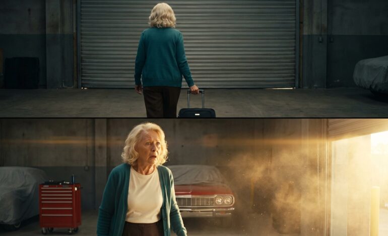 I Inherited A Run-Down Garage From My Husband, And My Son Got A Penthouse In Los Angeles. When He Found Out, He Called Me A “Useless Old Woman” And Threw Me Out Of The House. So I Decided To Spend The Night In The Garage. But When I Opened It, I Froze In Place At What I Saw…