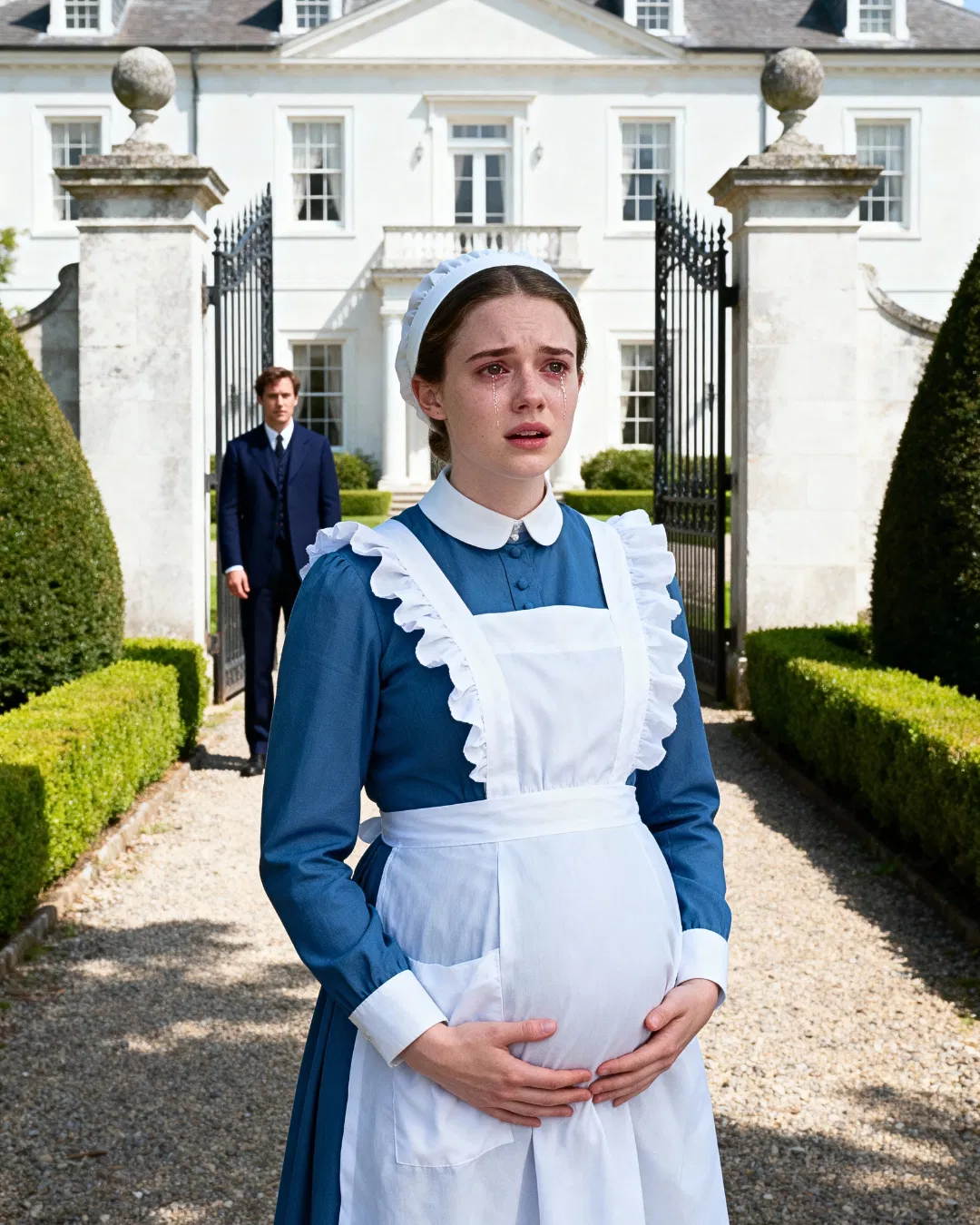 The widowed businessman followed the pregnant employee during the day and discovered a secret that made him cry