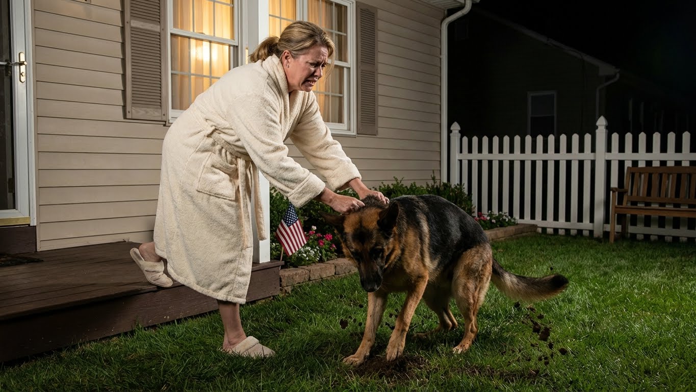 My Late Husband’s Last Gift To Me Was A Dog. My Sil Told Me He’d Been “Put To Sleep” For “Safety” Without Asking Me. I Was Heartbroken. Then 3 Days Later, I Saw Him Alive In My Backyard, Digging In The Garden My Sil Had Built. When I Realized What Was Buried THERE…