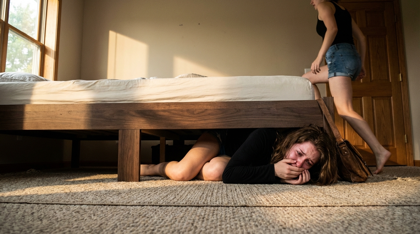 My neighbor yelled when I got home, ‘Your house is way too loud during the day!’ ‘That’s impossible,’ I told her. ‘No one’s there.’ ‘I heard screaming,’ she said.