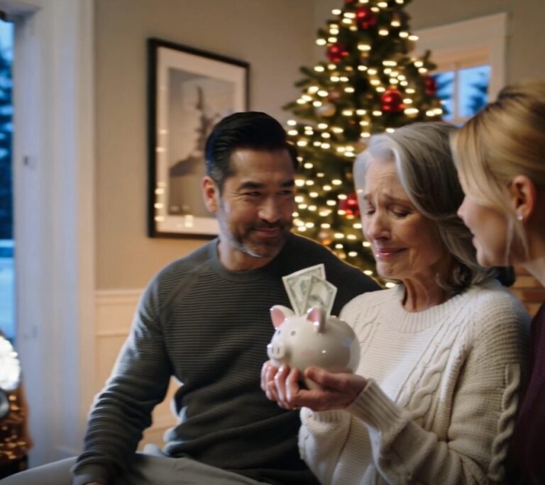 My Son Gave His Mother-In-Law A Luxury Car Worth About $60,000 For Christmas. As For My Gift? A Piggy Bank With $3 Inside. I Just Smiled. The Next Morning, My Daughter-In-Law Received A Christmas Gift That Made The Two Of Them Sᴄream Nonstop. – News