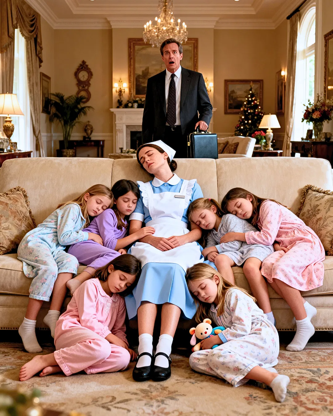 A millionaire fired 37 nannies in just two weeks, until a domestic worker did what no one else could for his six daughters.