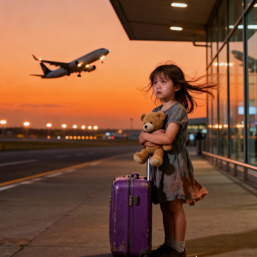 My mother abandoned me at the airport when I was just 8 — leaving me with nothing but a backpack, so she could fly off with her new husband and his kids. When she came back, my room was empty… and legal papers were waiting… – life magazine