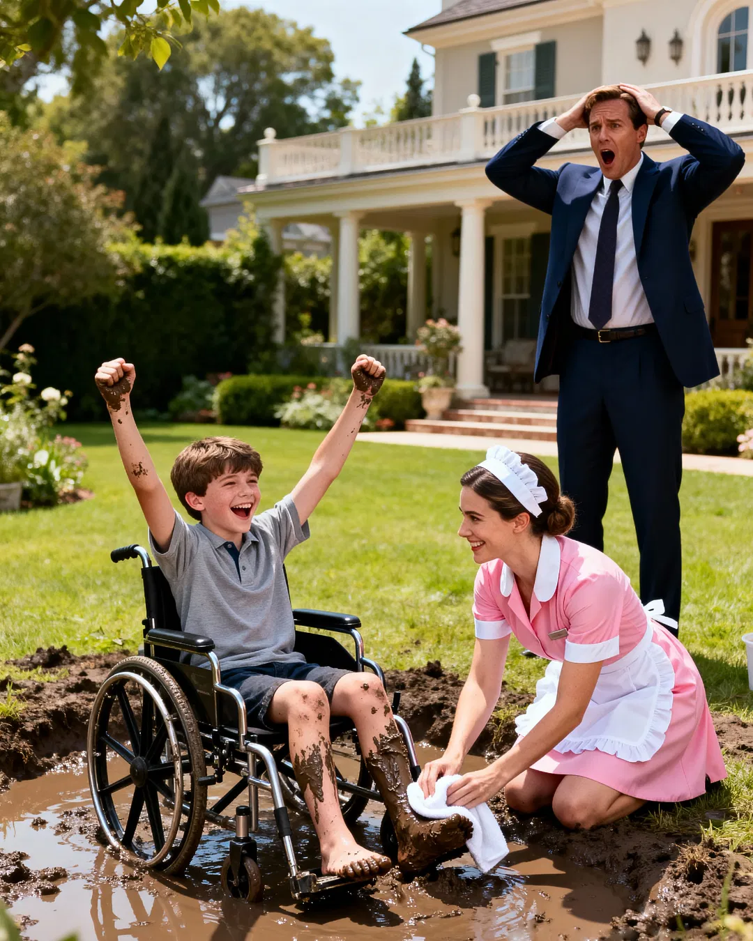 Millionaire Arrives Home Early… and Can’t Believe What the Cleaning Lady Did