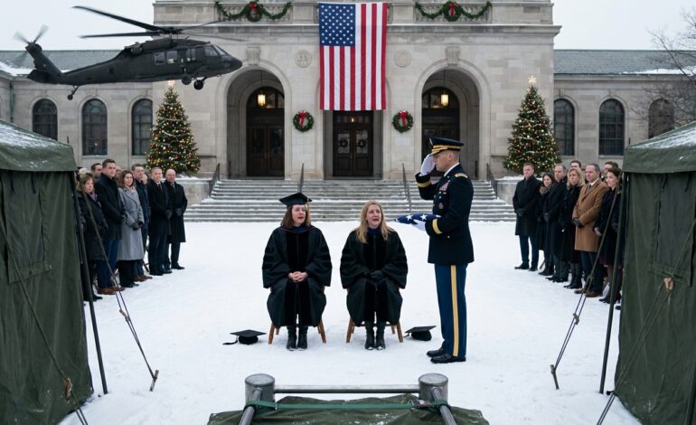 Family Called Me Useless at My Sister’s Graduation — Then the Helicopter Landed. Everyone Froze.