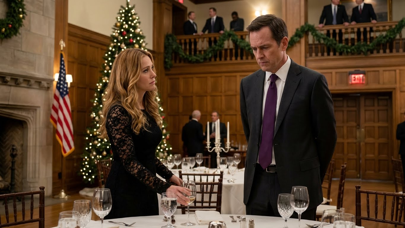 At An Upscale Party, My Mother-In-Law Handed Me A Name Badge. It Read: “Housekeeper.” My Husband Laughed And Said, “Food’s For Family.” There Was No Chair For Me At The Table. I Slid My Wedding Ring Off And Set It Down In Front Of 300 Guests. They Thought They’d Made Their Point. They Had No Idea What I Was About To Do.