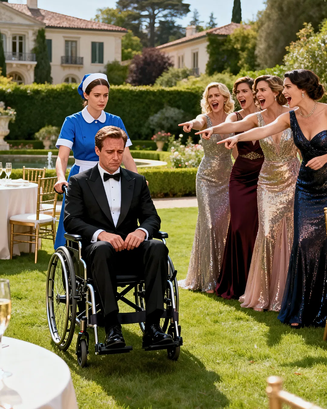 A millionaire fakes being paralyzed to test his girlfriend — but finds true love where he least expects it…