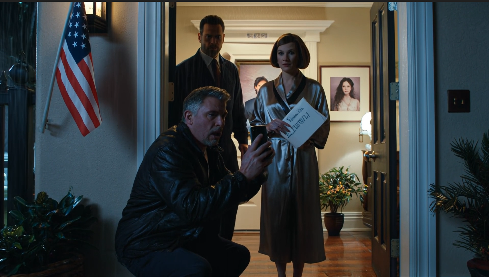 My daughter called me crying, “Dad, please come get me.” When I arrived at her in-laws’ house, her mother-in-law blocked the door and said, “She’s not leaving.” I pushed past her—and the moment I saw my daughter on the floor, I realized this wasn’t “family drama.” It was something they’d been hiding on purpose.