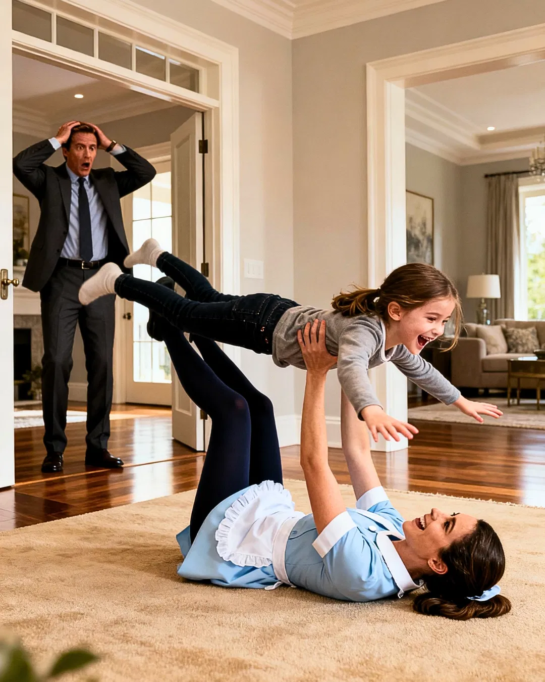 The Millionaire’s Daughter Had Never Walked — Until He Saw the Nanny Do Something Amazing