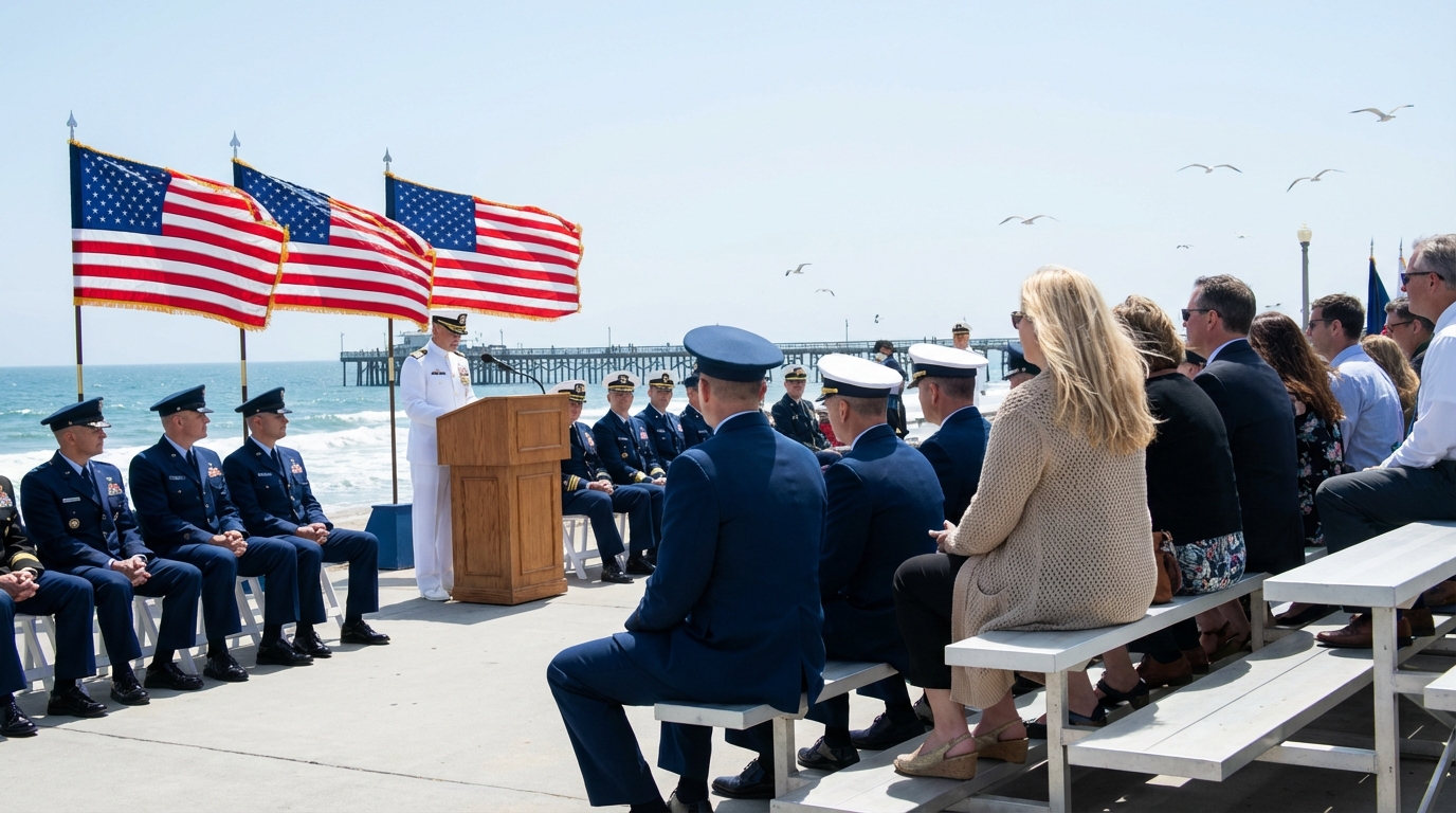She Only Came to Watch Her Son Graduate Until Navy SEAL Commander Saw Her Tattoo and Froze. Linda Harrison looked