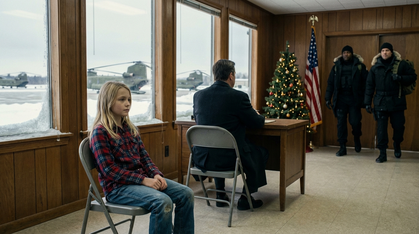 They Held a Hearing After a Girl Said Her Dad Was Special Operations — Then Paused When the Team Landed October in Pinewood Springs,