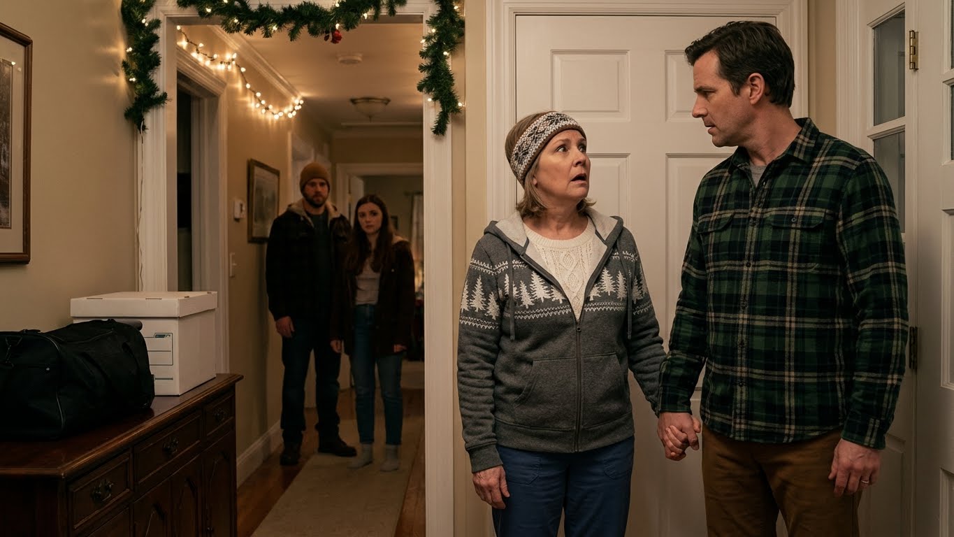 One Night, My Son And His Wife Shut My Husband And Me In The Basement Of Our Own Home “To Teach Us A Lesson.” As My Heart Pounded In The Dark, My Husband Squeezed My Hand And Whispered, “Stay Very Quiet… They Have No Idea What’s Behind This Wall.” When Their Car Finally Pulled Away And The House Fell Silent, He Pried Out An Old Brick And Revealed A Secret He’d Been Hiding From Me For 39 Years…