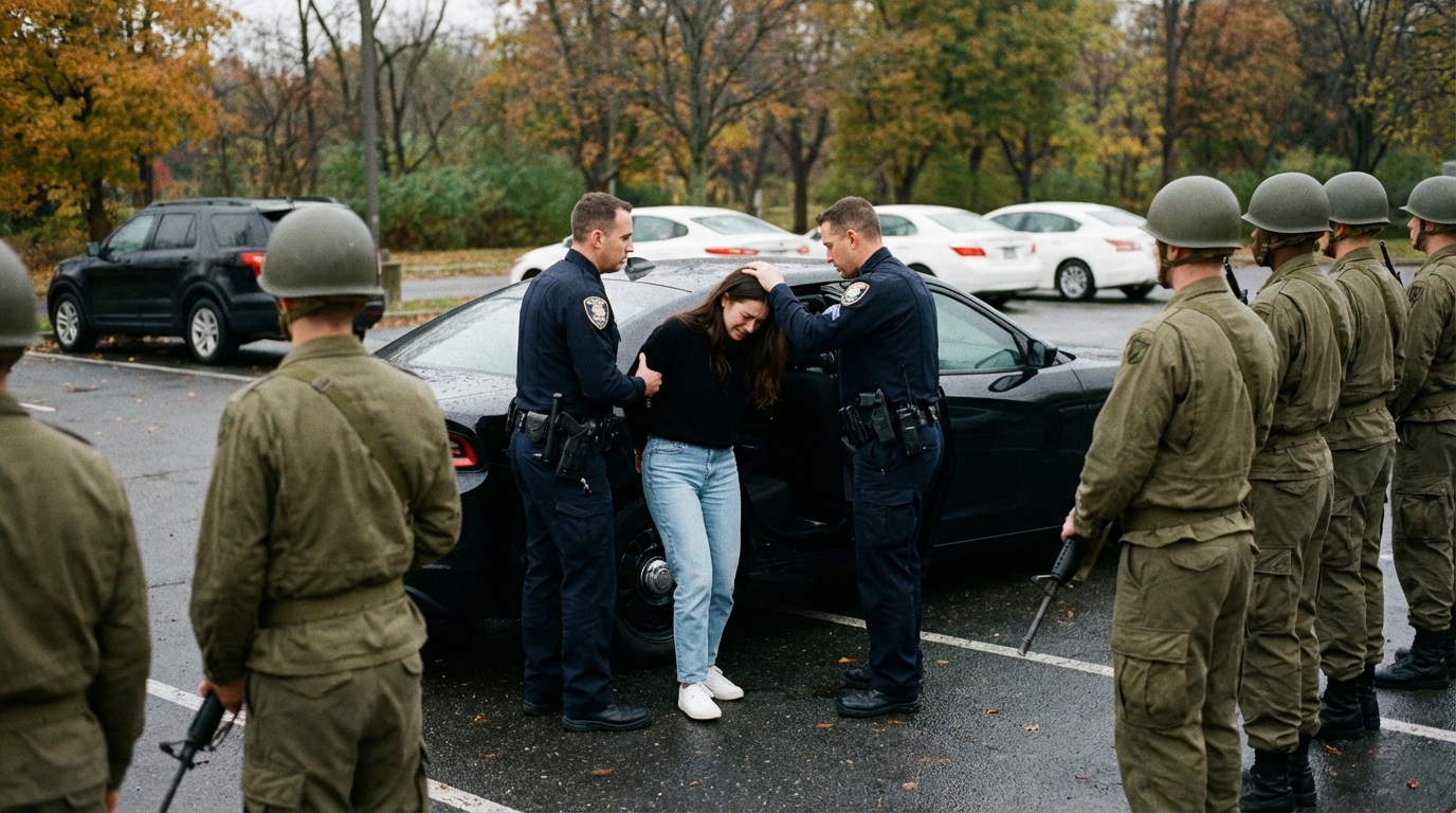 Cops Hold Black Female General Hand Tightly, Her Call to Pentagon Destroyed Their Careers. When General Naomi Ellsworth pulled into a small-town gas station in Mosswood,