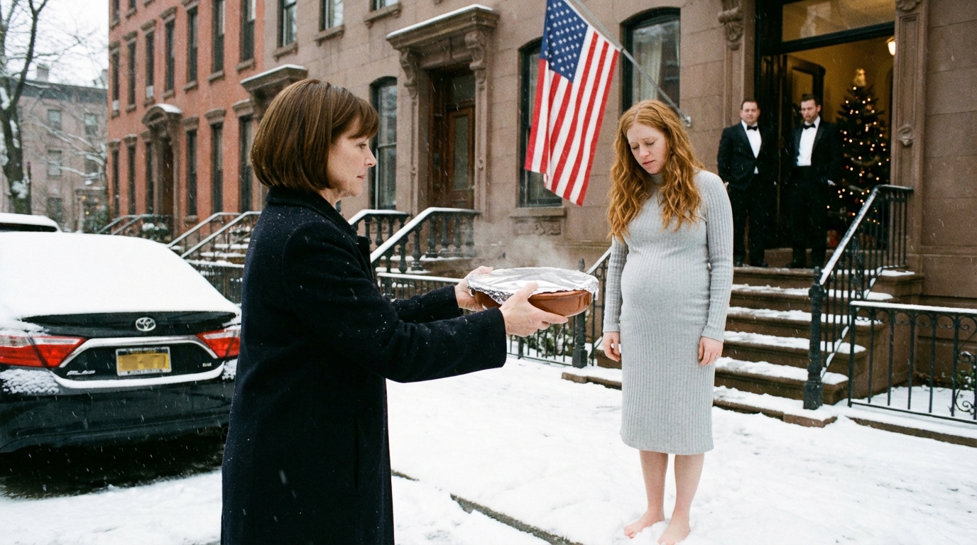 At Seven Thirty That Night, I Found My Daughter Standing Barefoot In The Snow, Her Lips Blue. Inside, Her Husband And His Family Were Raising Champagne Glasses. I Wrapped My Coat Around Her, Walked Through That Door, And Said Something They WOULD NEVER FORGET.