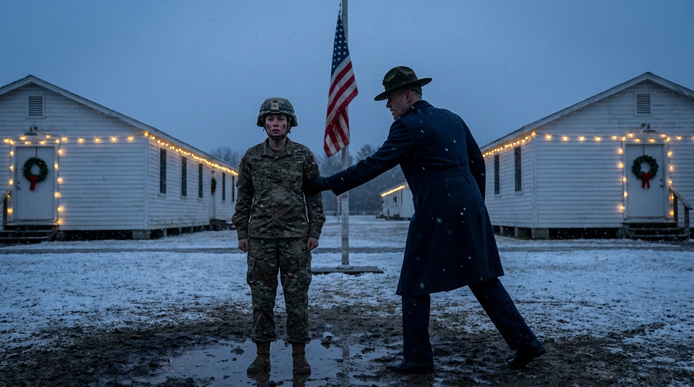 The Sergeant Threw Her Into the Dirt — Moments Later, She Broke Free and Left Him. The morning