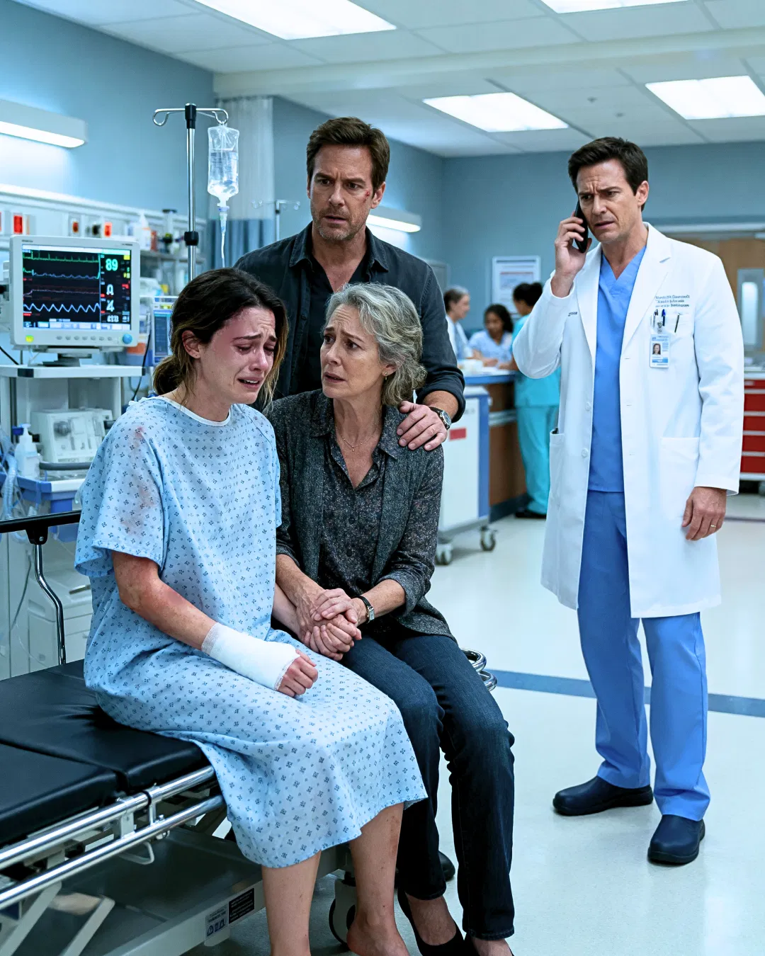 My stepfather b.e.a.t me every day as if it were a form of entertainment. One day he br0ke my arm, and when I was taken to the hospital, my mother said, “It was because she accidentally fell off his bicycle.” As soon as the doctor saw me, he picked up the phone and called 112