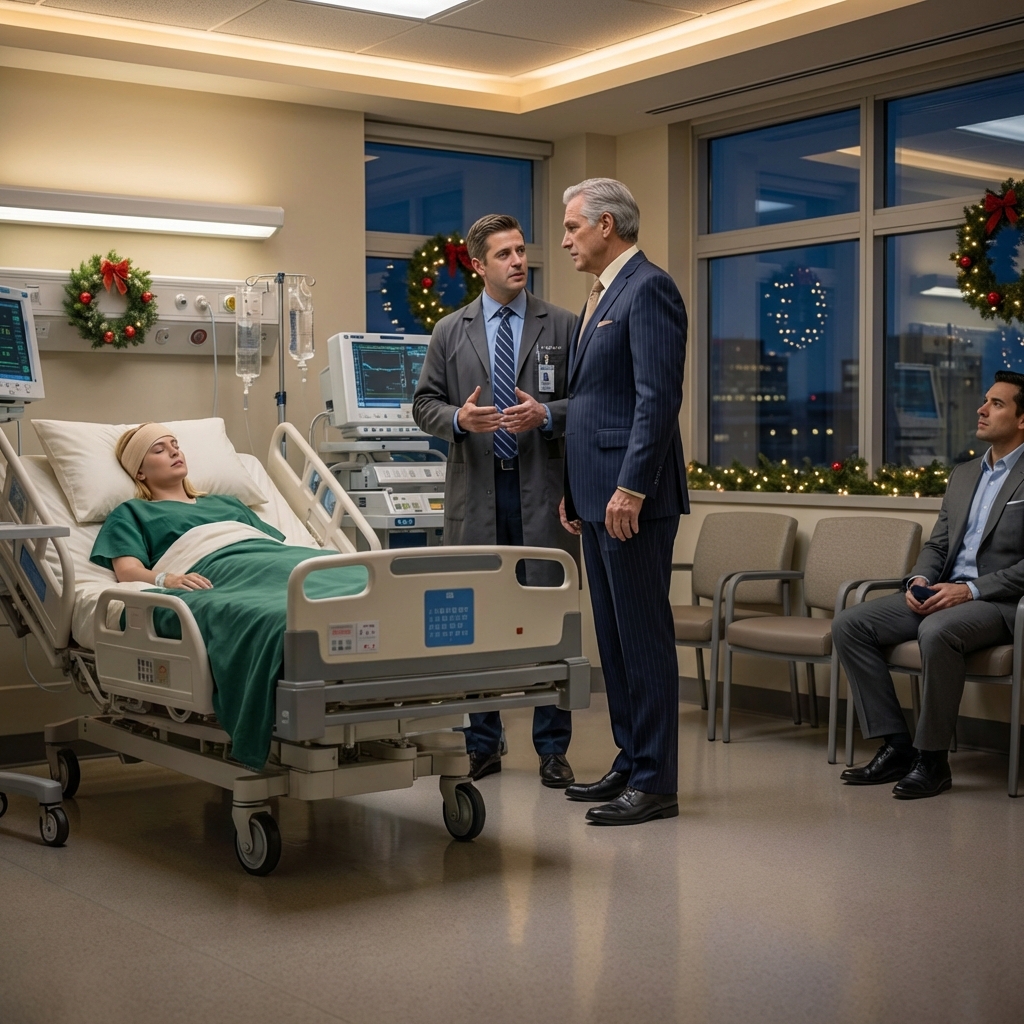 “Let Her Go, We Won’t Pay For The Surgery,” My Father Told The Doctor While I Lay In A Coma. He Signed The “Do Not Resuscitate” Order To Save Money. But He Didn’t Know My Lawyer Was In The Room, Recording Everything. When I Woke Up, I Didn’t Say Anything. I Did Something… MUCH WORSE THAT LEFT HIM BANKRUPT IN 24 HOURS