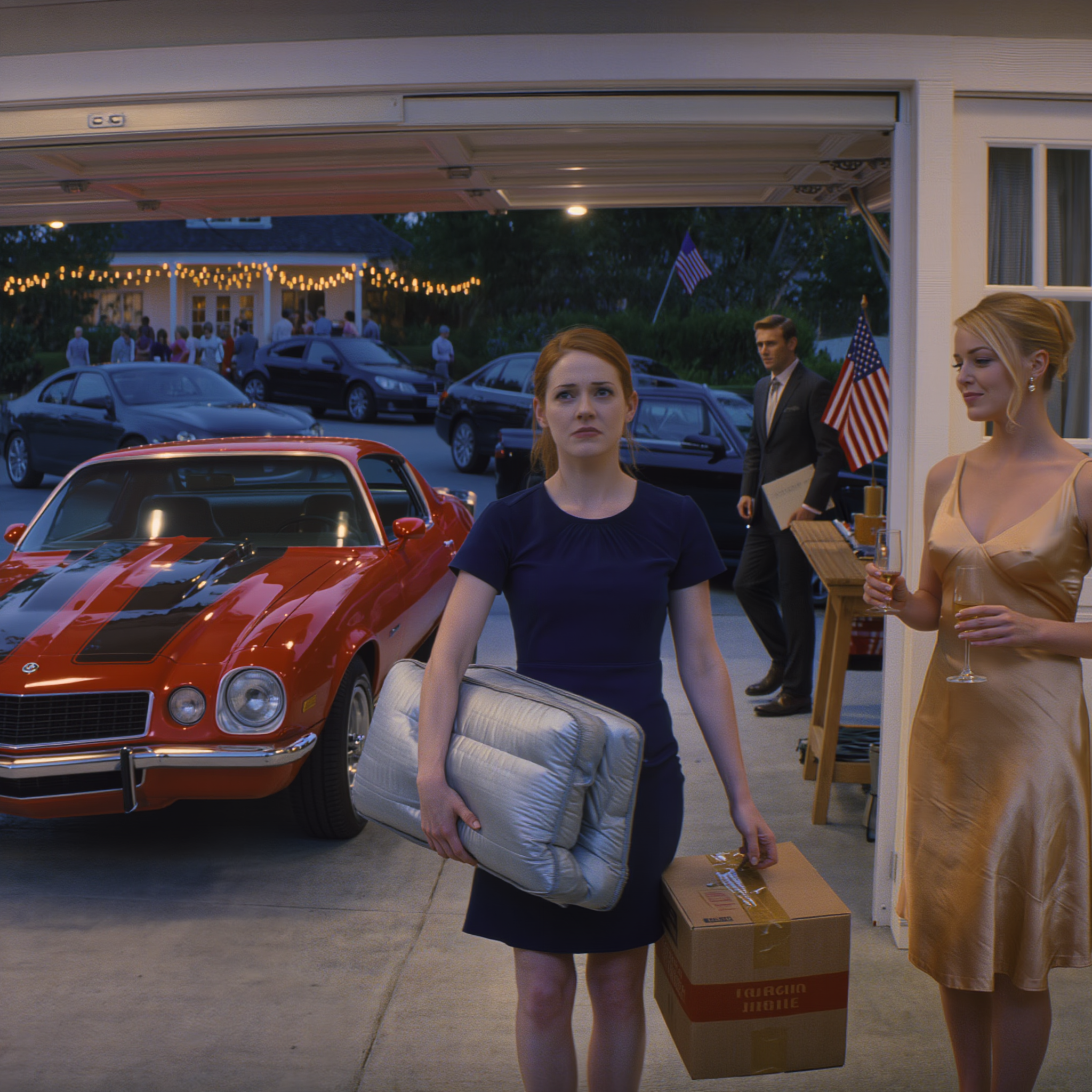 My Sister Told Me to Sleep in the Garage for Her Engagement Party—So I Made a Call