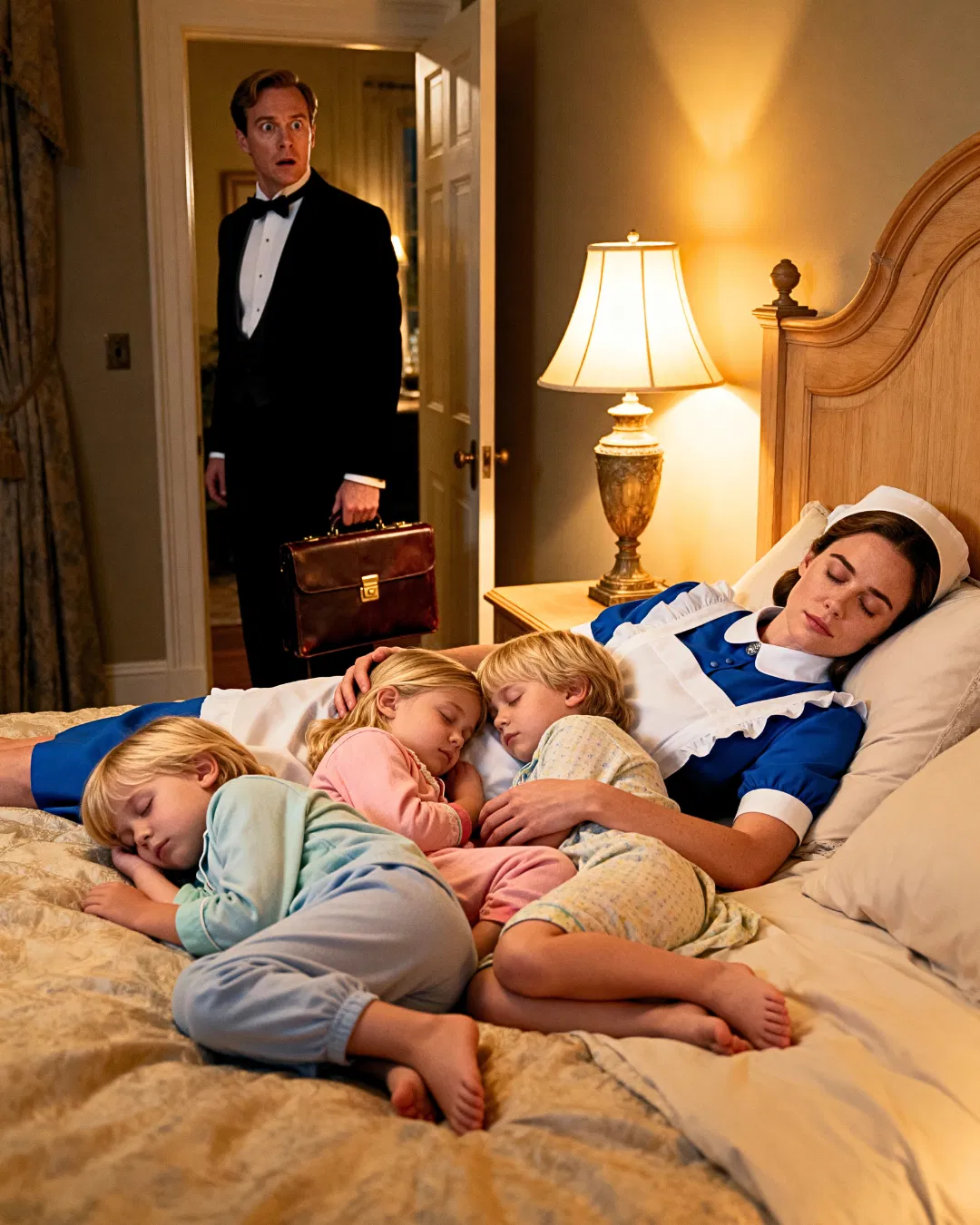 No Nanny Lasted With The Millionaire’s Triplets — Until A Maid Did Something Unbelievable