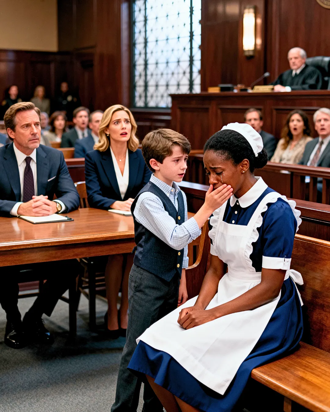 Maid Accused By Billionaire Went To Court Without Lawyer — Until His Son Appeared And Exposed This