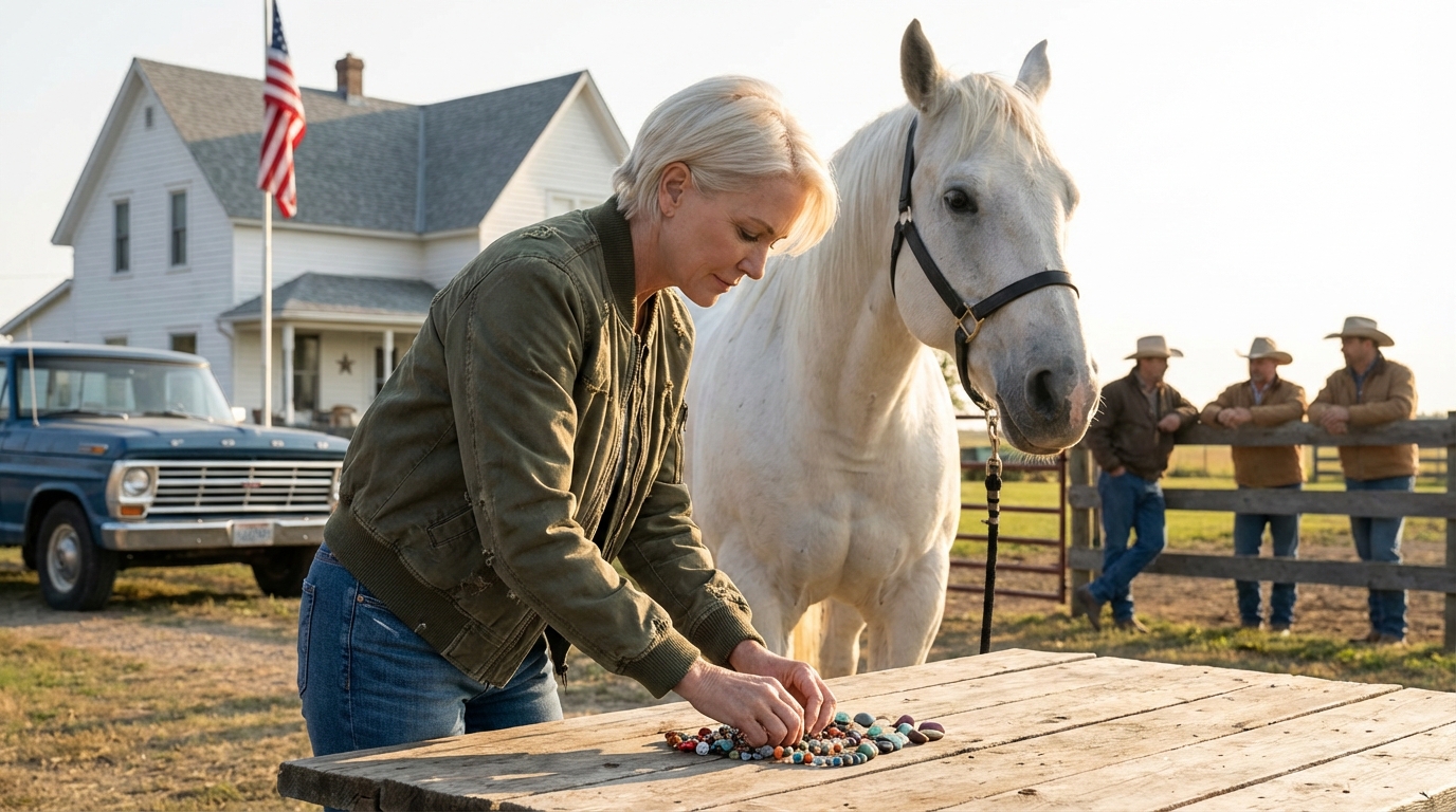 Albino Horse Was Sold To A Female Veteran For $1 — No One Knew It Would Change Her Life Forever