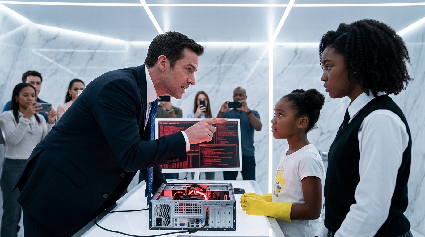 “Fix it and I’ll give you $100M,” the CEO laughed — unaware the maid’s daughter already had the answer.