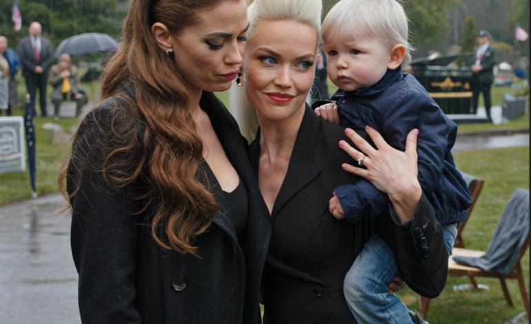 At my husband’s funeral, my sister walked up with her two-year-old on her hip and announced—loudly, proudly—that he was my husband’s son. She said it right there on the wet grass, in front of the folded chairs and the black umbrellas, like she was reading a headline she couldn’t wait to share.