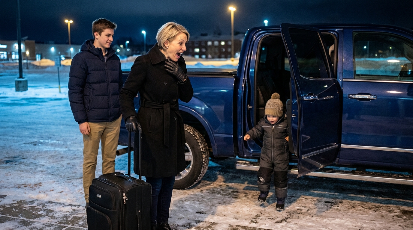 At The Airport Parking Lot I Found My Son Sleeping In His Car With His Twins. I Asked: ‘Where Is The $300k I Invested In Your Startup?’ He Broke Down: ‘My Wife And Her Family Took Everything And Claimed I’m Mentally Unstable.’ I Got Furious: ‘Pack Your Things… We’re Fixing This Now