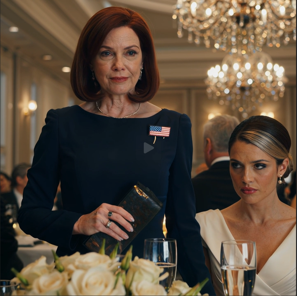 I raised my daughter alone, and at her wedding her father-in-law tried to shame me in front of 300 guests—until I stood up and said, “do you even know who I am?” and watched his face go pale… The chandelier light in that Florida ballroom made every crystal glass sparkle, like the room was determined to look perfect no matter what happened next.