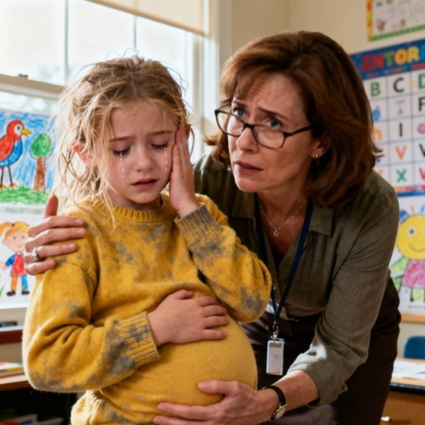 “I’m afraid to go home—my stepfather always does that to me.” — A whisper in a classroom, a midnight search warrant, and a basement door that revealed a spine-chilling secret.