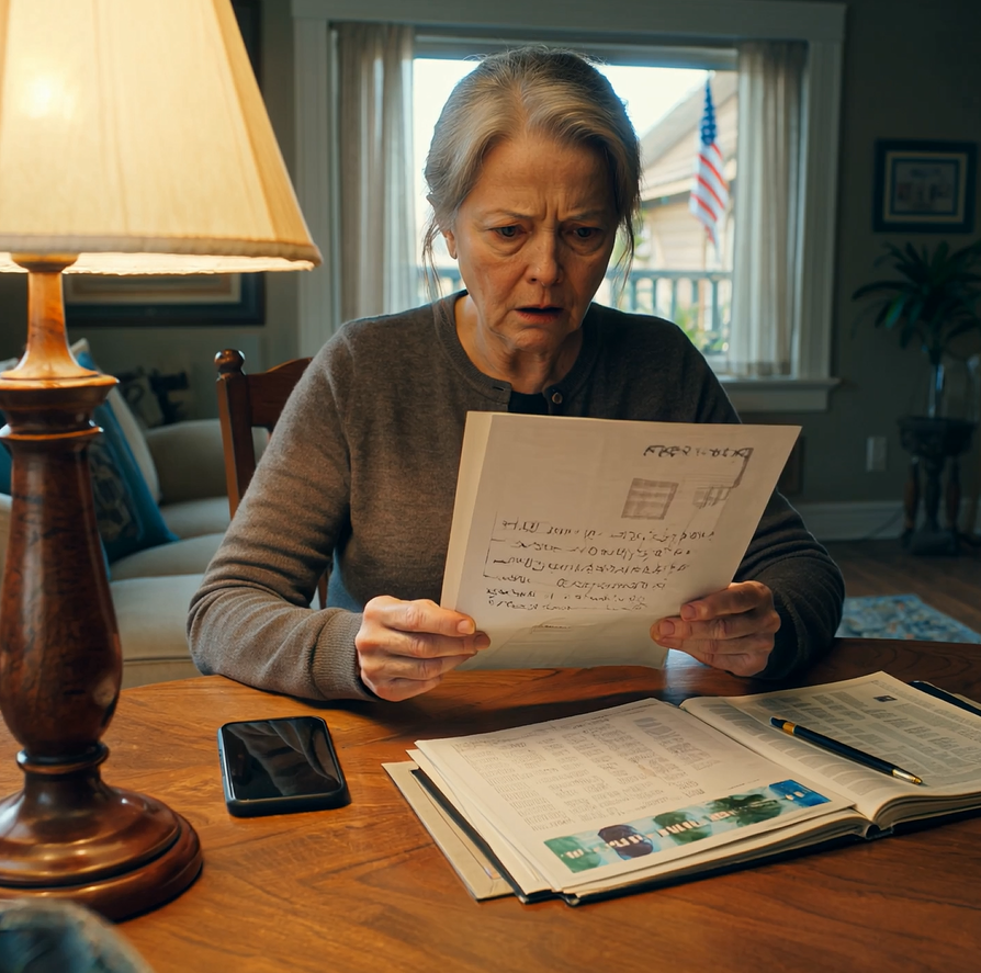 I went back to grab my reading glasses and overheard my only son laughing about emptying my bank account. The next morning, a 70-year-old widow walked into the bank and reported her own child for stealing $280,000.