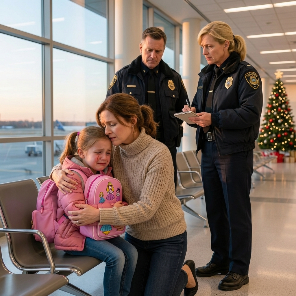 My 8-Year-Old Daughter Was Left At The Airport While My Entire Family Flew To Disney. In The Family Group Chat, The Message Read: “Come Get Her. We’re Boarding Now.” My Mother Added Coldly: “Don’t Make Us Feel Guilty, She Needs To Learn A Lesson.” I Didn’t Reply. I Just Ran To The Airport, Terrified. “AS SOON AS THEY LANDED, THEIR WORLD FELL APART.”