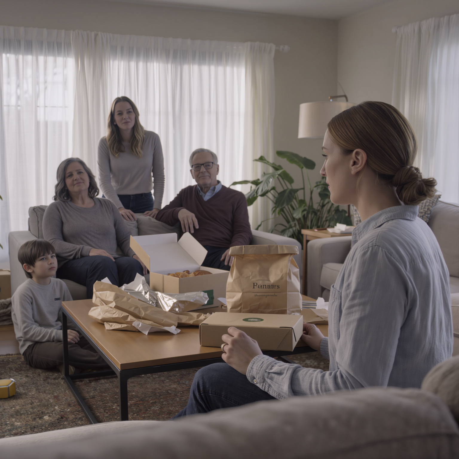 On January 1, the whole family was gloating as they opened gifts… and I was the only one sitting there like I “didn’t exist”: Mom coldly dropped a line that froze me, my sister sneered, “Now you finally understand your place, don’t you?”—I just smiled and walked out… 8:30 a.m. on January 2, a strange box was left at the front door; the moment my sister opened it, she screamed, “MOM! DAD!” and my mom panicked because… she couldn’t reach me anymore