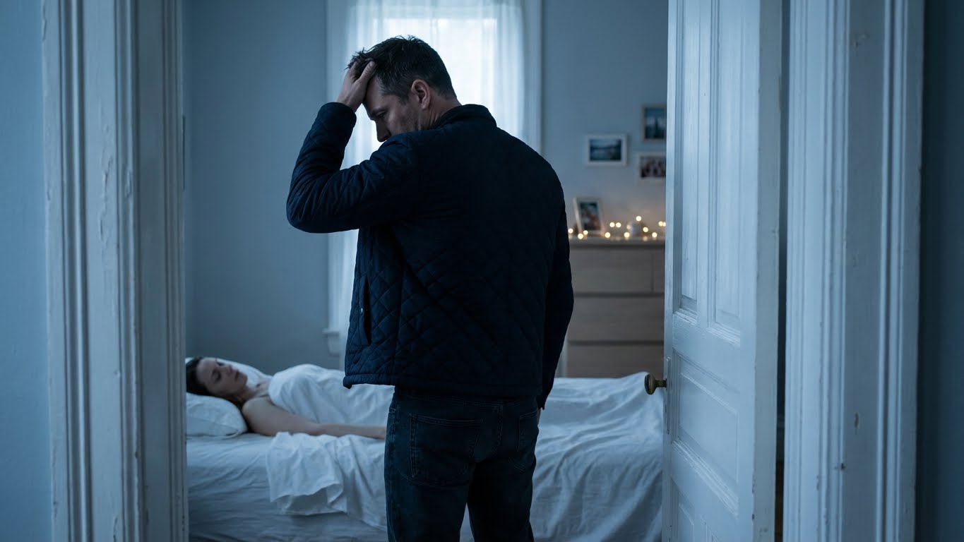 As I Lay Dying In My Room, My Sister Quietly Left The Door Ajar For A Stranger To Walk In. I Couldn’t Move. I Heard Footsteps… And Her Whisper, “Just Make It Look Natural.” But What Happened Next—Who Stepped Into That Doorway— CHANGED EVERYTHING