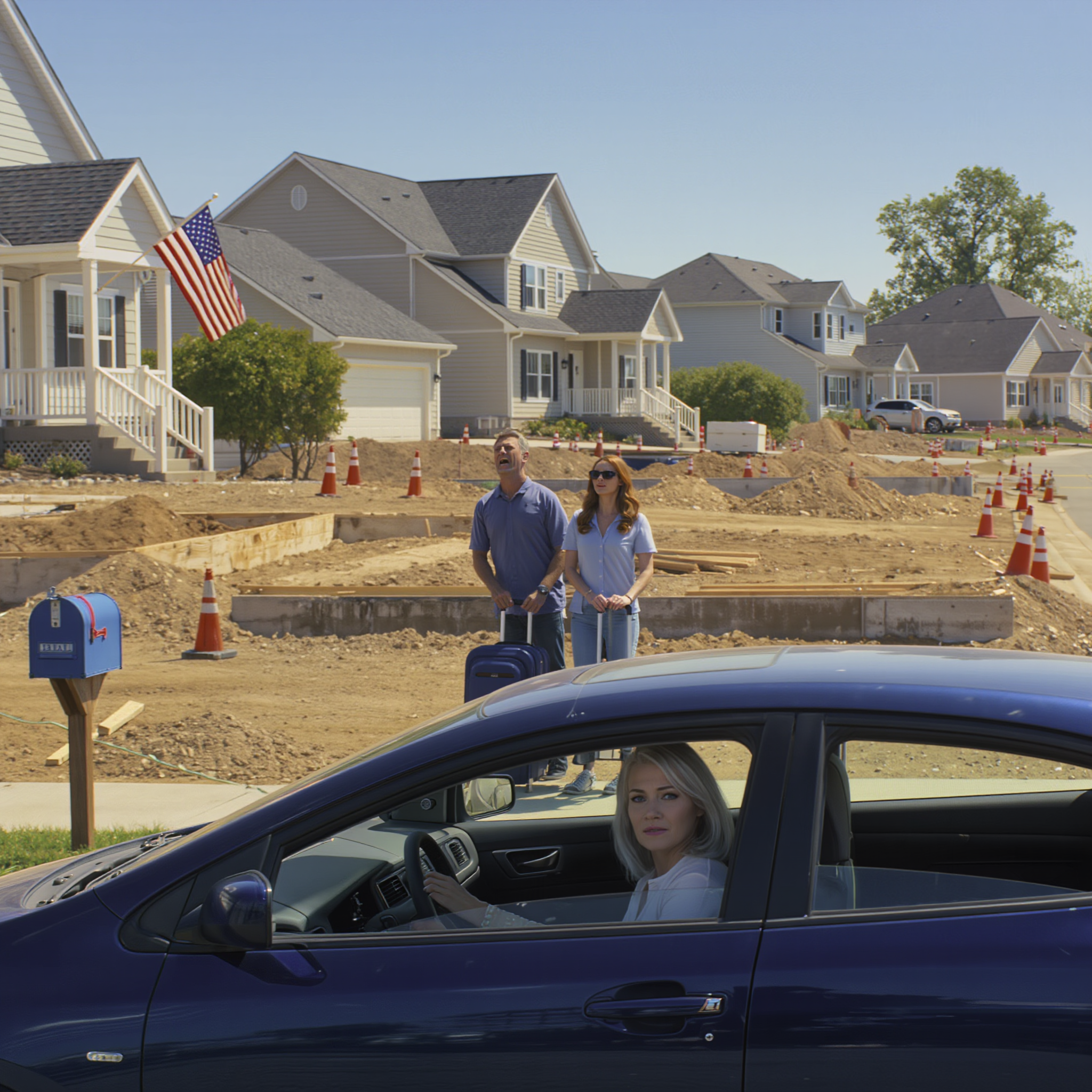 My husband said I was old, already ‘dead’ to him. ‘I don’t want to live with old things anymore. I work hard, so I deserve a new life,’ my husband declared, then married a younger woman and took the whole family overseas for the wedding. When they came back, laughing and chatting, all they saw was an empty lot where the house used to stand. The smiles disappeared from every face.