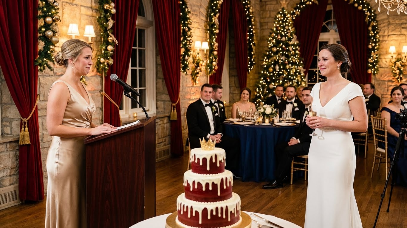 At My Wedding, I Saw My Sister Pour Something Into My Champagne When No One Was Looking. I Swapped Our Glasses. When She Raised The Toast, I Smiled. THEN IT BEGAN.