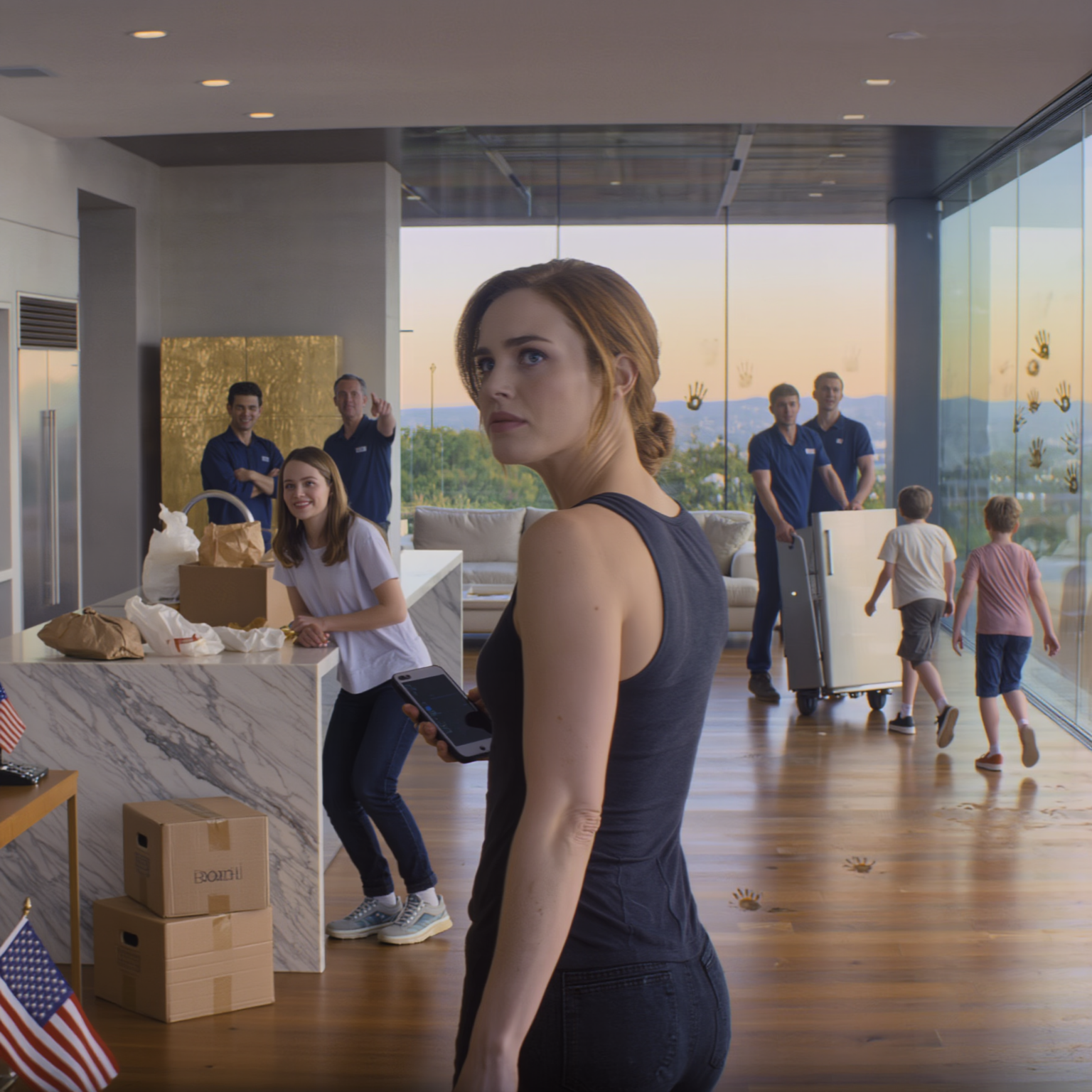 I secretly bought a 1 MILLION DOLLAR house to start over… on moving day, I found a strange moving truck parked out front, my sister’s stuff piled everywhere, my brother-in-law barking orders like he owned the place… I just smiled and welcomed them in—until they saw WHAT I put down on the table…