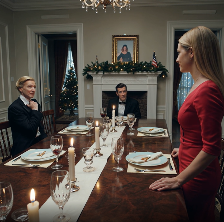 “This is Emma,” my MIL beamed at Christmas dinner, pointing to a glossy blonde. “She’ll be perfect for James… after the divorce.”