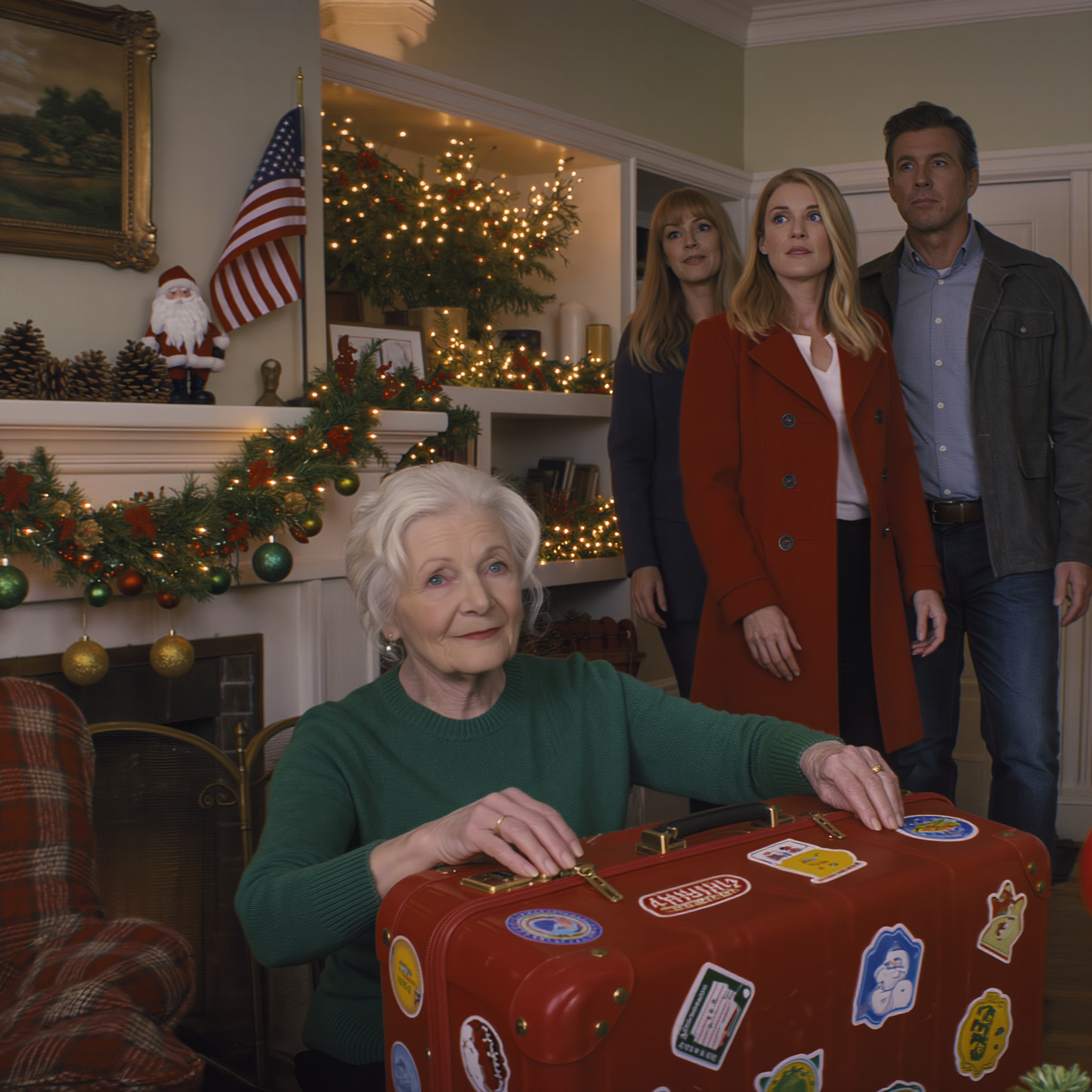 My daughter-in-law said bluntly, “My whole family is having Christmas at your house—it’s only 25 people.” I smiled and said, “Perfect. I’ll be traveling for a few days. If you’re the one inviting guests, then you can handle the cooking and the cleanup—I’m not here to play housekeeper in my own home.” She froze like she couldn’t believe I’d actually say that… and right then, she realized the real “gift” of this holiday season had only just begun.