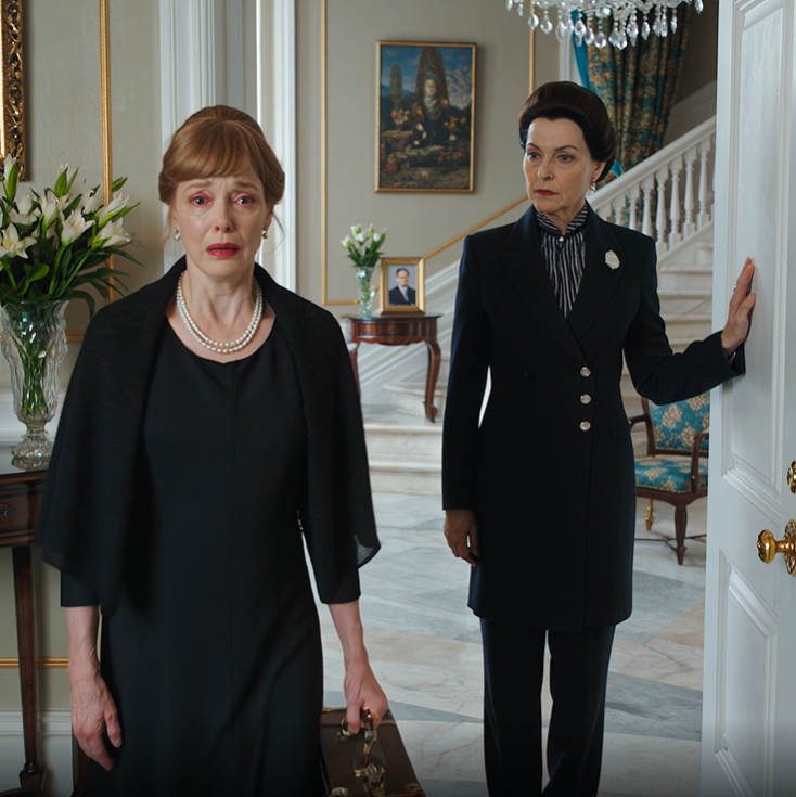 Three days after my husband’s funeral, my mother-in-law stood in our doorway and said, “Pack your things and get out” — but when his lawyer played the real will three days later, her face went white and she realized she’d just evicted the true heir to her son’s $87 million estate.