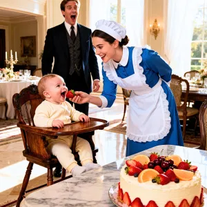 The millionaire believed his daughter was slowly fading away, until a discreet action by the maid revealed the most shameful secret his family had hidden for years…