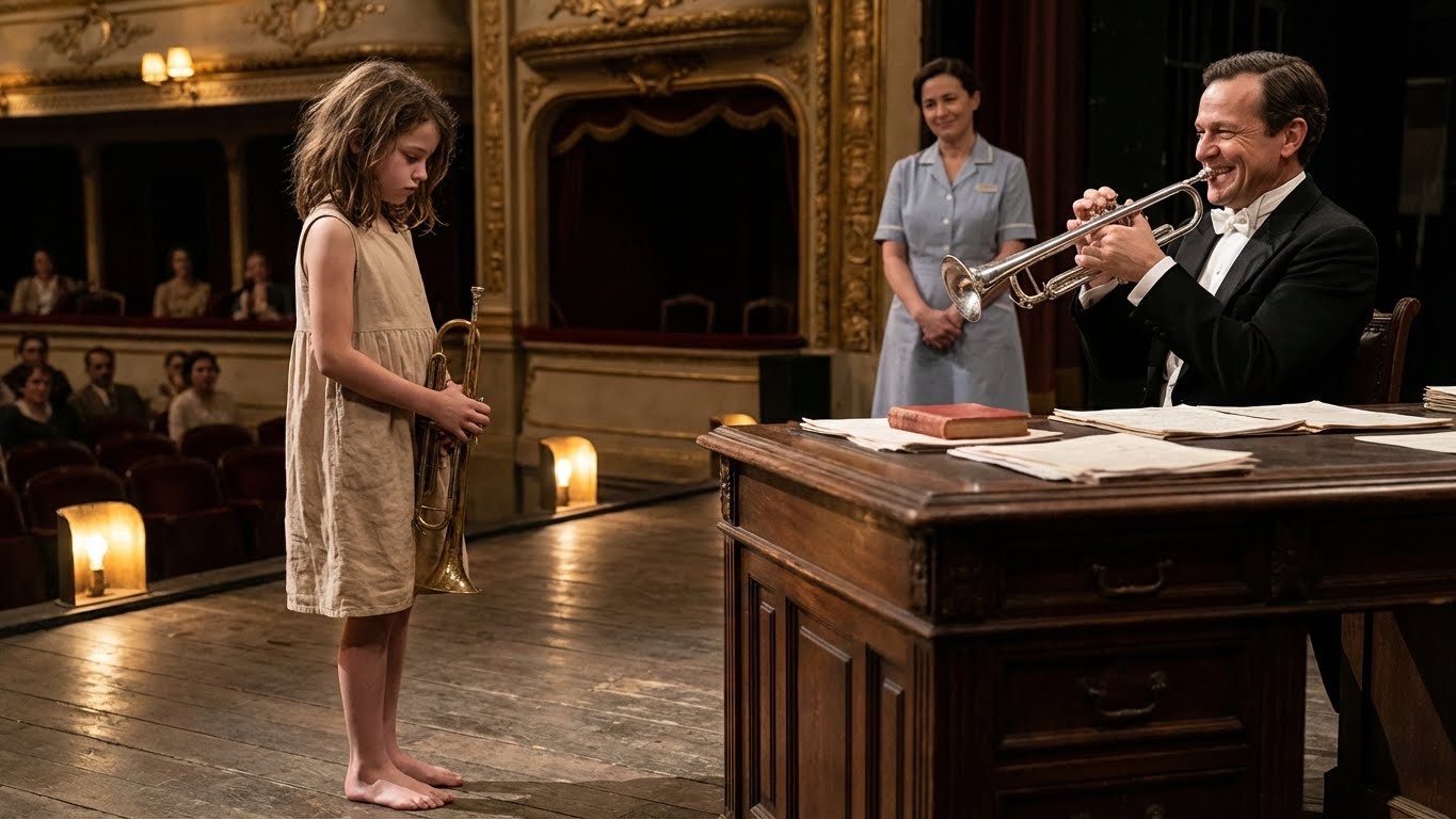 Millionaire musician challenged a simple girl to a trumpet duel — but it changed everything!