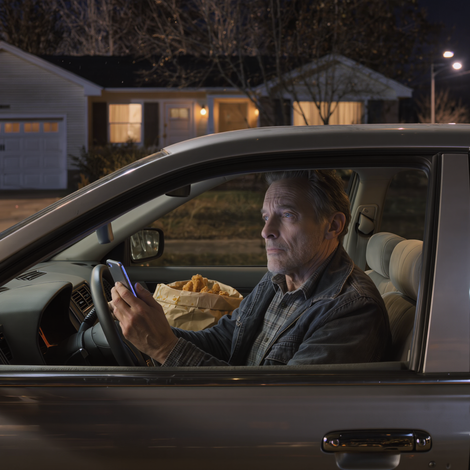 The night I came home with a bag of grocery store chicken and heard my stepson calmly talking about a drive I was never supposed to come back from